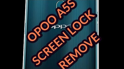 Oppo A5s Remove screen lock passcode with mrt dongle