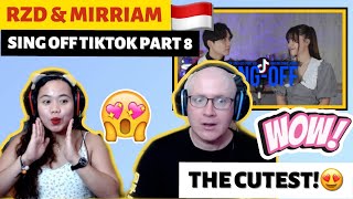 Download Lagu REZA DARMAWANGSA SING-OFF TIKTOK SONGS PART 8 vs Mirriam Eka REACTION!🇮🇩 MP3