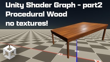 Unity Shader Graph Procedural Wood No Textures! part 2