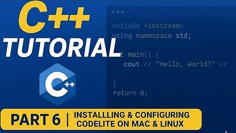 (Part 6) complete c++ programming course |C++ Tutorial for Beginners | Learn C++ Programming