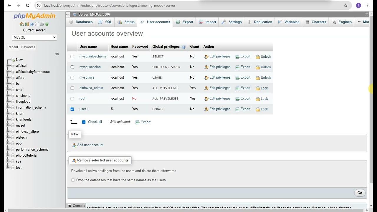 How to Delete SQL Database User | Delete User from Online Server | How ...