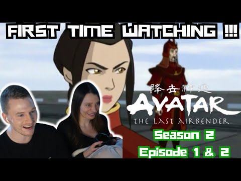 First Time Watching * AVATAR THE LAST AIRBENDER * REACTION ! S2 x Episode 1 and 2 !