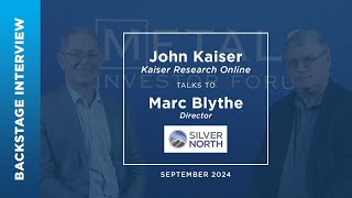 Marc Blythe of Silver North Resources talks to John Kaiser at Metals Investor Forum | September 2024