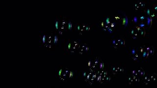 Colorful Soap Bubbles Stock Video