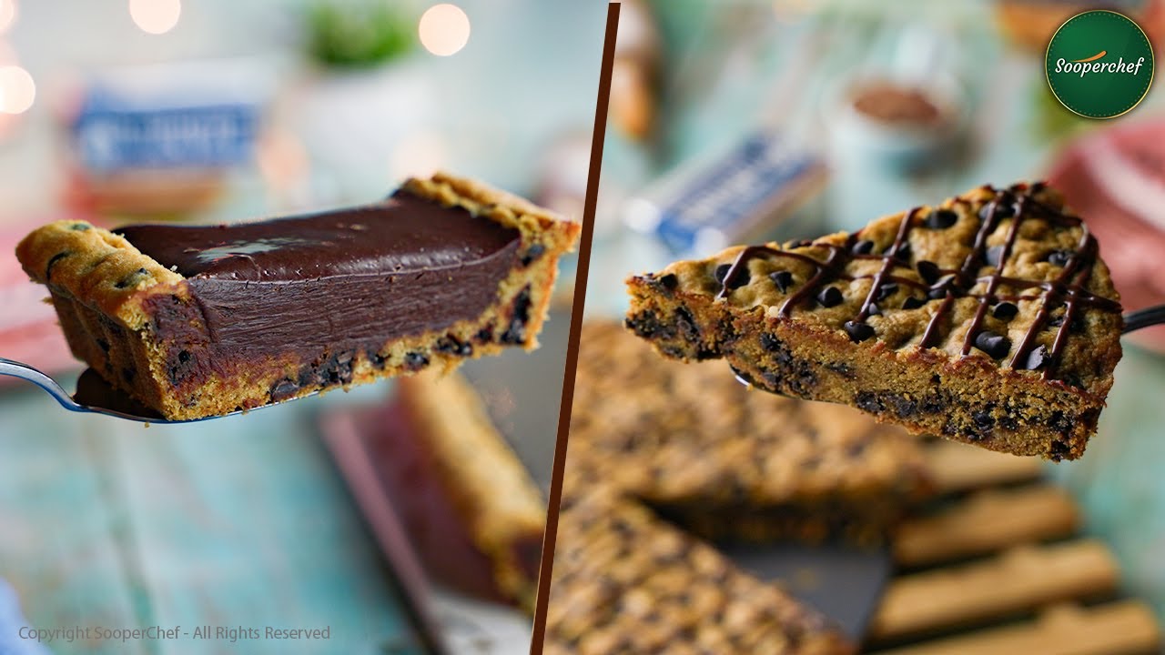 Chocolate Chip Cookie Tart Recipe by SooperChef