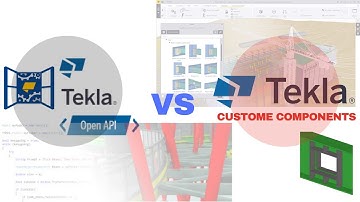 Cuộc đối đầu - Tekla Open API  Plugin và Custom Component !!