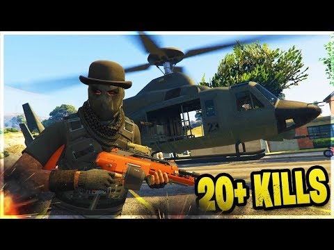 EPIC VALKYRIE AIRSTRIKES ON PLAYERS (GTA 5 FREE MODE RAMPAGE)