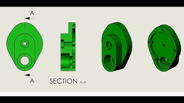 SolidWorks Tutorial for beginners Exercise 19   using offset cut extrude