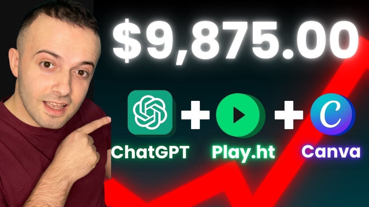 How to make PASSIVE income with a FACELESS AI automation channel using FREE tools (chatgpt & canva)