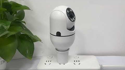WESECUU bulb camera use Instruction video
