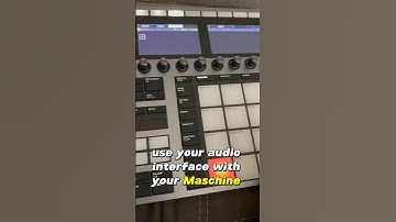 How to use an interface with Maschine plus
