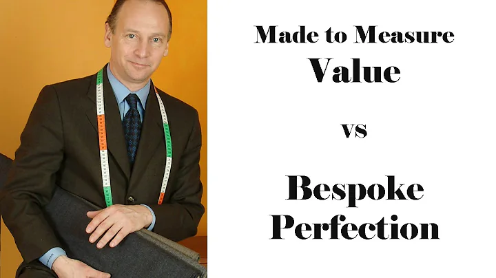 Bespoke Suits vs Made To Measure Explained by a Cutter
