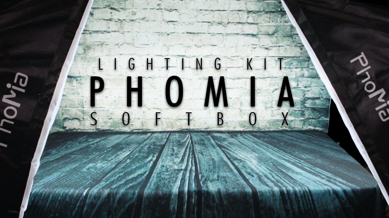Best Budget Lighting Kit for Product Photography (Phomia Softbox Lighting Kit)