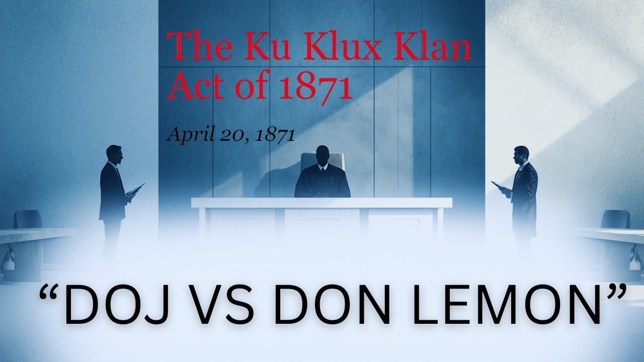 DOJ Reportedly Weighs KKK Act Against Don Lemon Over ICE Church Protest Coverage