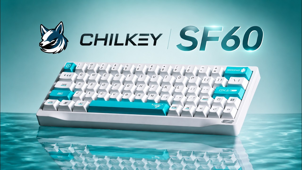 마그네틱 게이밍 키보드에 금속 키캡을 넣으면 벌어지는 일 | Chilkey SF60
