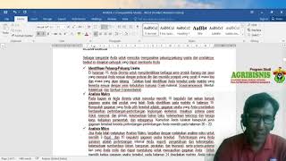 TUTORIAL TUGAS INDIVIDU-4 KEWIRAUSAHAAN