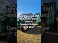 John Deere 6R 150 and 461M Round Baler at Canada's Outdoor Farm Show #johndeere #cofs