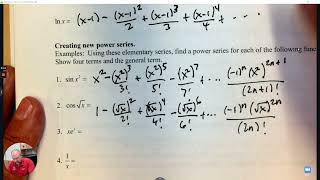 Calculus BC Lesson 7-6 Elementary and Alternating Series