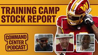 📈 Camp Stock Report + JOSH HARRIS CRASHES THE SHOW!?!? | Podcast | Washington Commanders | NFL