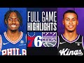 76ERS at KINGS | FULL GAME HIGHLIGHTS | March 25, 2024