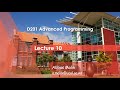 D201 Advanced Programming - Lecture 10