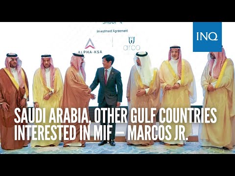 Saudi Arabia, other Gulf countries interested in Maharlika Investment Fund — Marcos Jr.