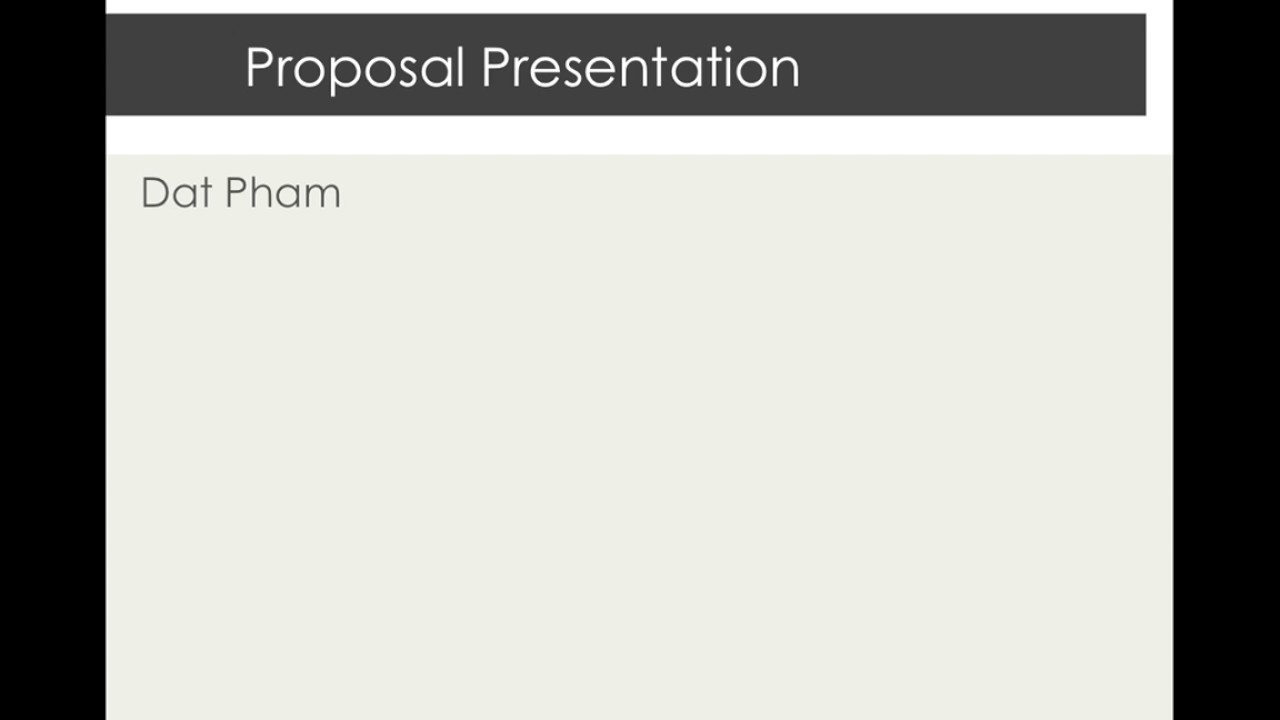 Object Oriented Programming Proposal _ Final Project - YouTube