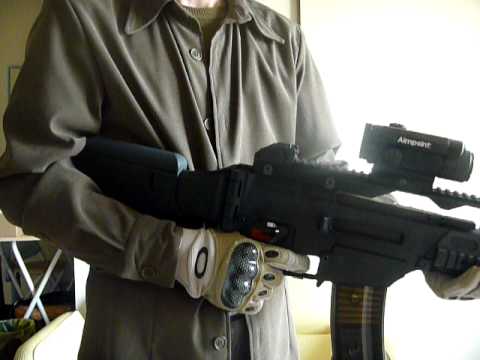 WE G39K RAS (G36K RAS) - YouTube