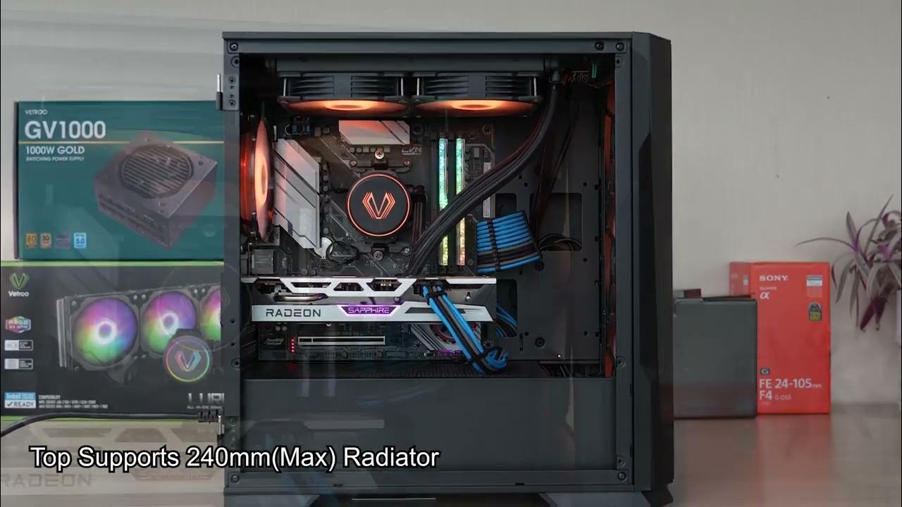 Vetroo M03 Compact Computer Case Micro Atx Vetroo M03 Compact Computer Case Micro Atx