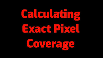 Graphics 3 [4]: Calculating Exact Pixel Coverages