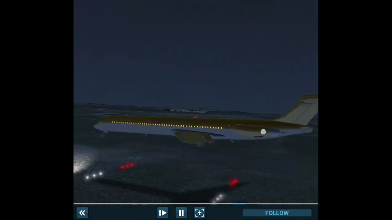 Мобильный авиасимулятор/Быстрая игра в командира авиалайнера/Аварии и неудачные уходы на второй круг