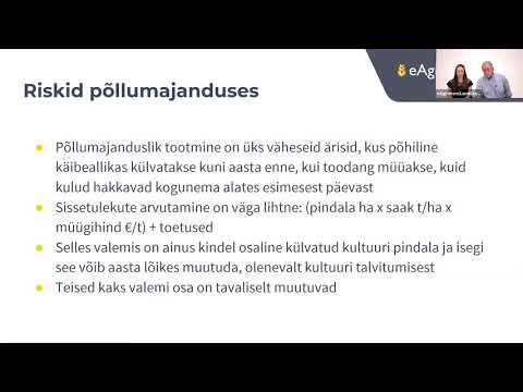 Video: Millised põllumajandusettevõtted auditeerivad ja hindavad?