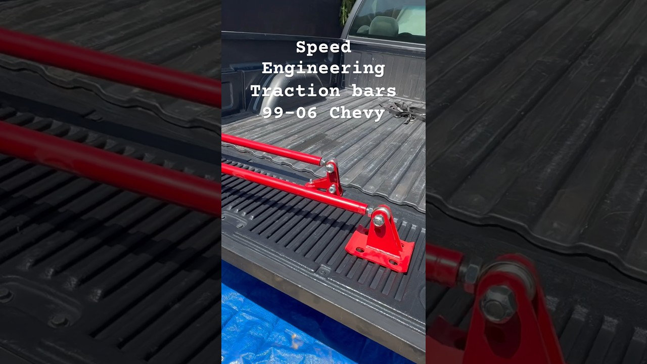 Speed Engineering Traction bars 99-06 Chevy @suspenion-engineering 