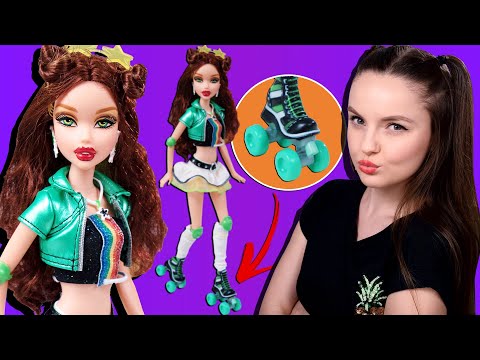 Видео: Назад в нулевые! Дерзкая My Scene на роликах: обзор куклы Roller Girls и распаковка