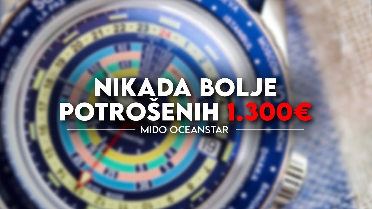 MIDO Oceanstar World Timer
