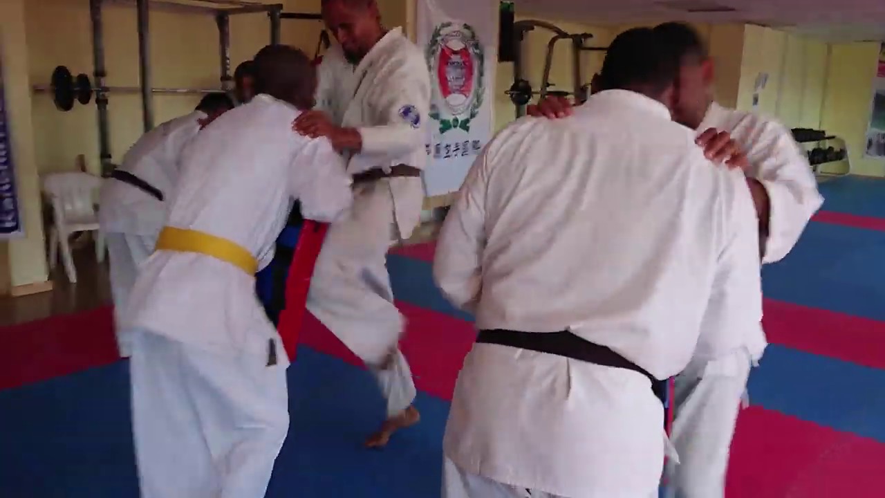 Ashihara Karate Conditioning training on striking pads Oct 2019 YouTube