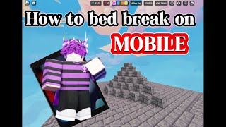 How To Block In On MOBILE in Roblox Bedwars