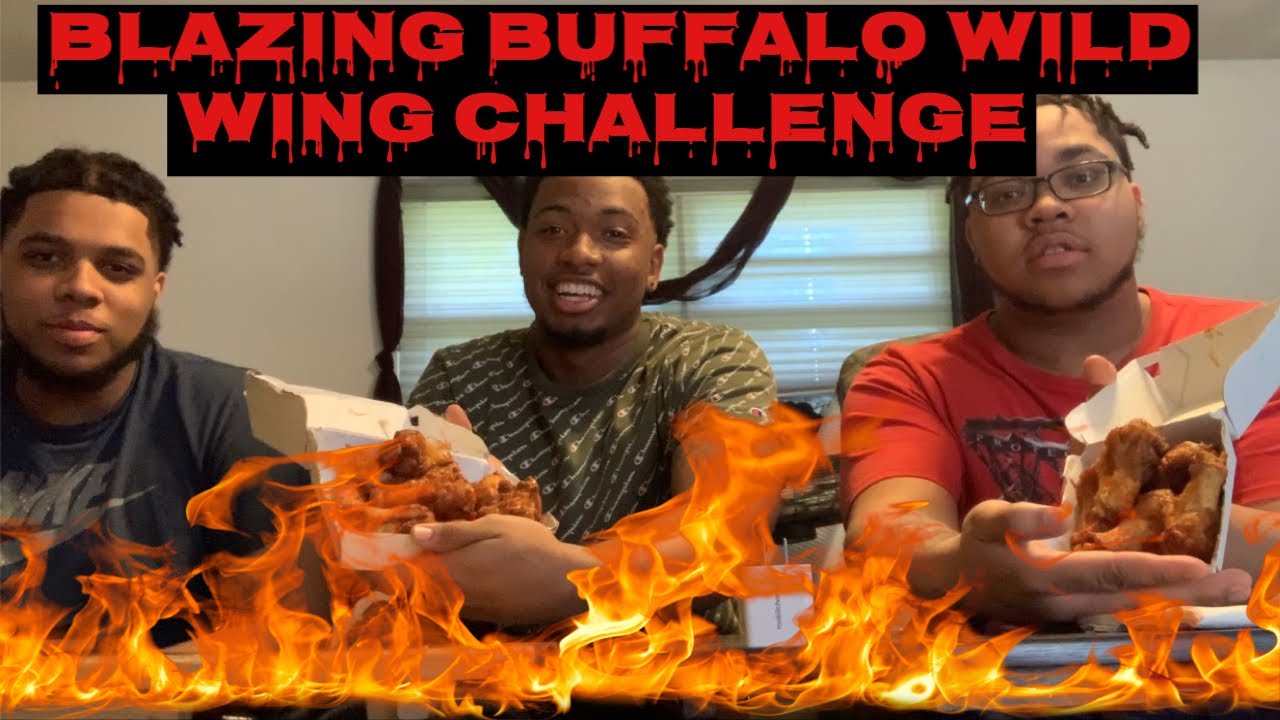 Buffalo Wild Wings BLAZING WINGS CHALLENGE Extremely Hot Super