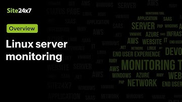Linux Server Monitoring from the Cloud (SaaS) by Site24x7 - Old control panel