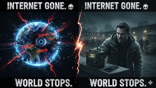 😱☄️WHAT IF THE INTERNET DISAPPEARED (The Global Blackout & How Humanity Survives)**