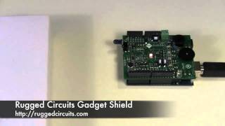 Rugged Circuits Gadget Shield    Object Detection