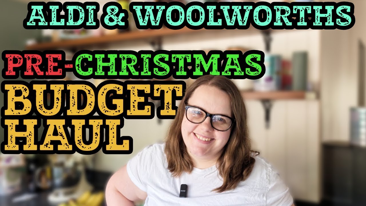 Как придерживаться бюджета за 2 недели до Рождества! Еженедельные покупки продуктов в Aldi и Wool...