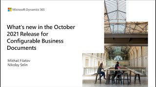 What's New in the October 2021 Release for Configurable Business Documents - TechTalk