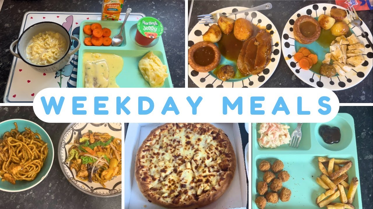 UK MEALS OF THE WEEK|QUICK & EASY MEAL IDEAS|WHAT WE ATE FOR DINNER|Talia Elizabeth