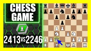 Semi-Slav Defense Stoltz Variation, Superb Chess Game, Watch And Learn