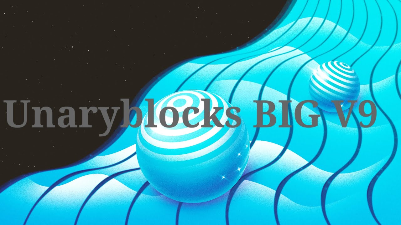 Unaryblocks BIG V9 - YouTube
