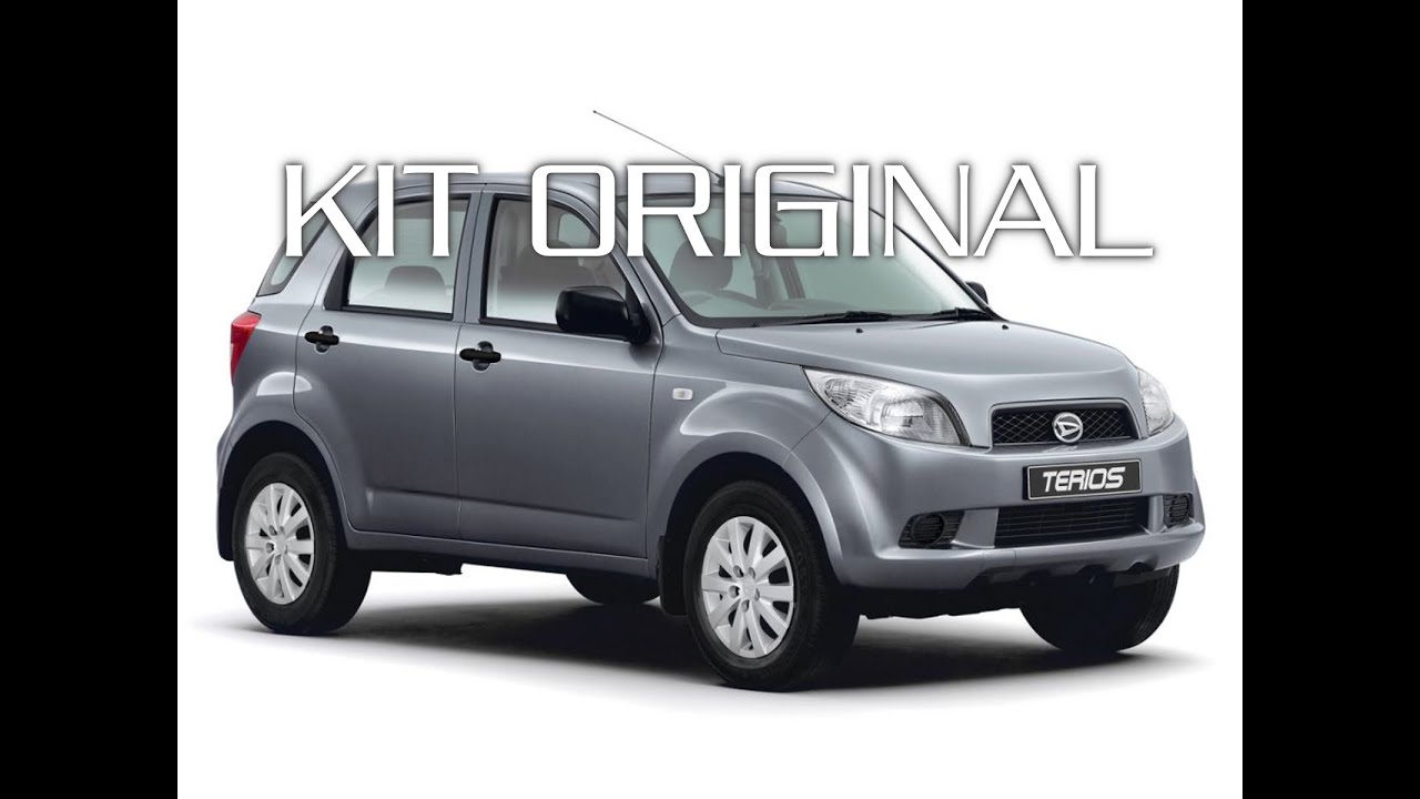 Barre Portatutto Portapacchi Tetto Per DAIHATSU TERIOS Dal 2006 A - 5