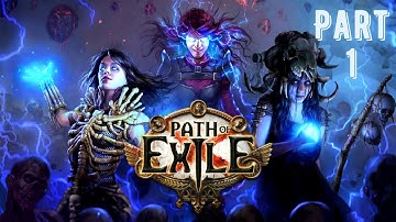 Path of Exile: Witch Gameplay Walkthrough Part 1 (No Commentary, PC)