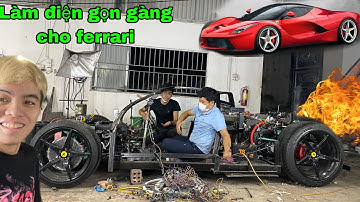 Máy nổ rồi  làm điện cho Ferrari nhá ae kkk
