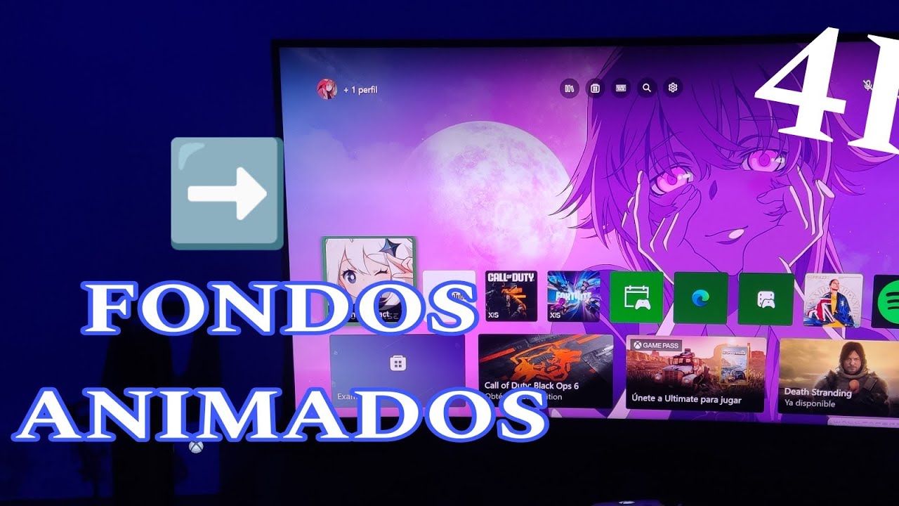 Como poner FONDOS ANIMADOS en XBOX- Tutorial - YouTube